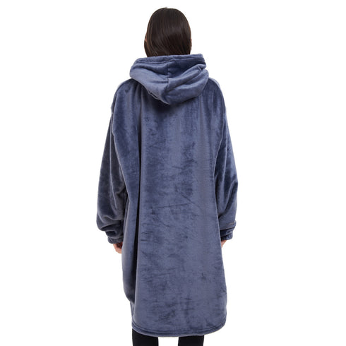 Snuggs Blanket Hoodie Dark Grey
